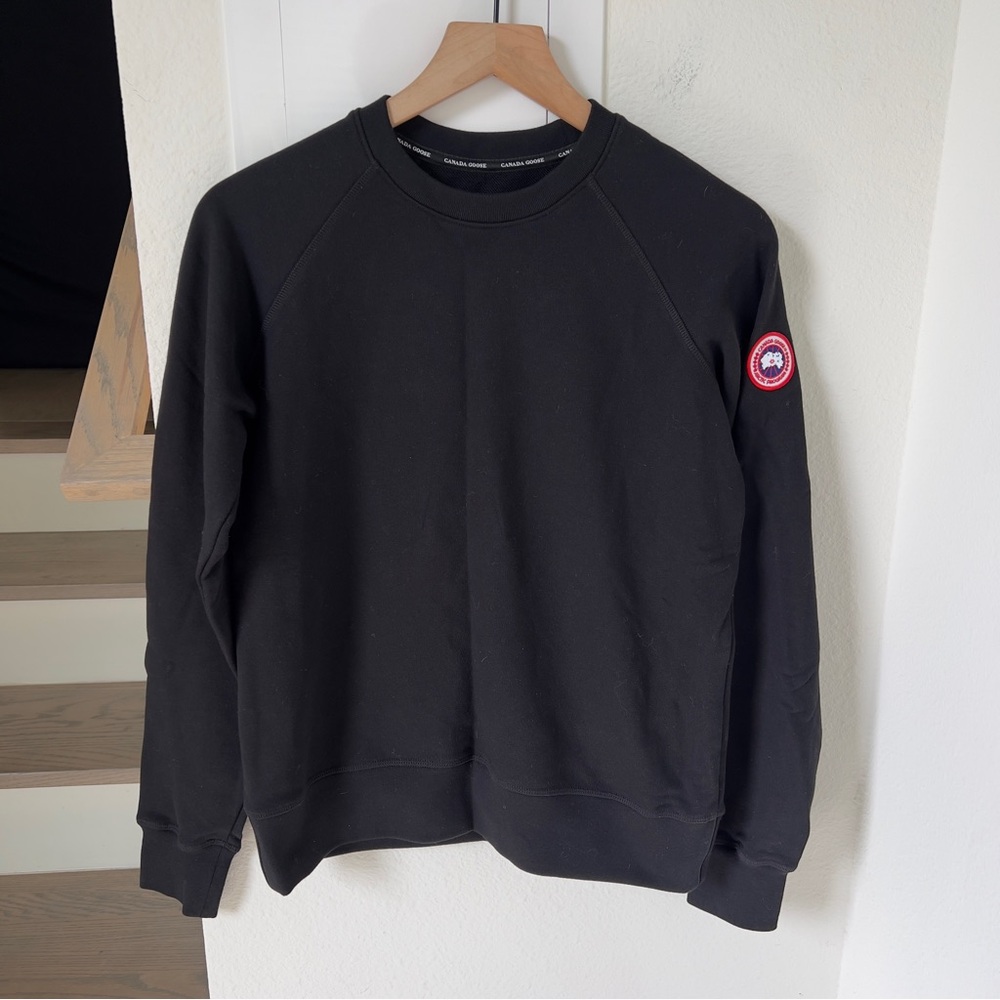 NWT Canada Goose Muskoka Crewneck Sweatshirt in Black - Picture 3 of 11